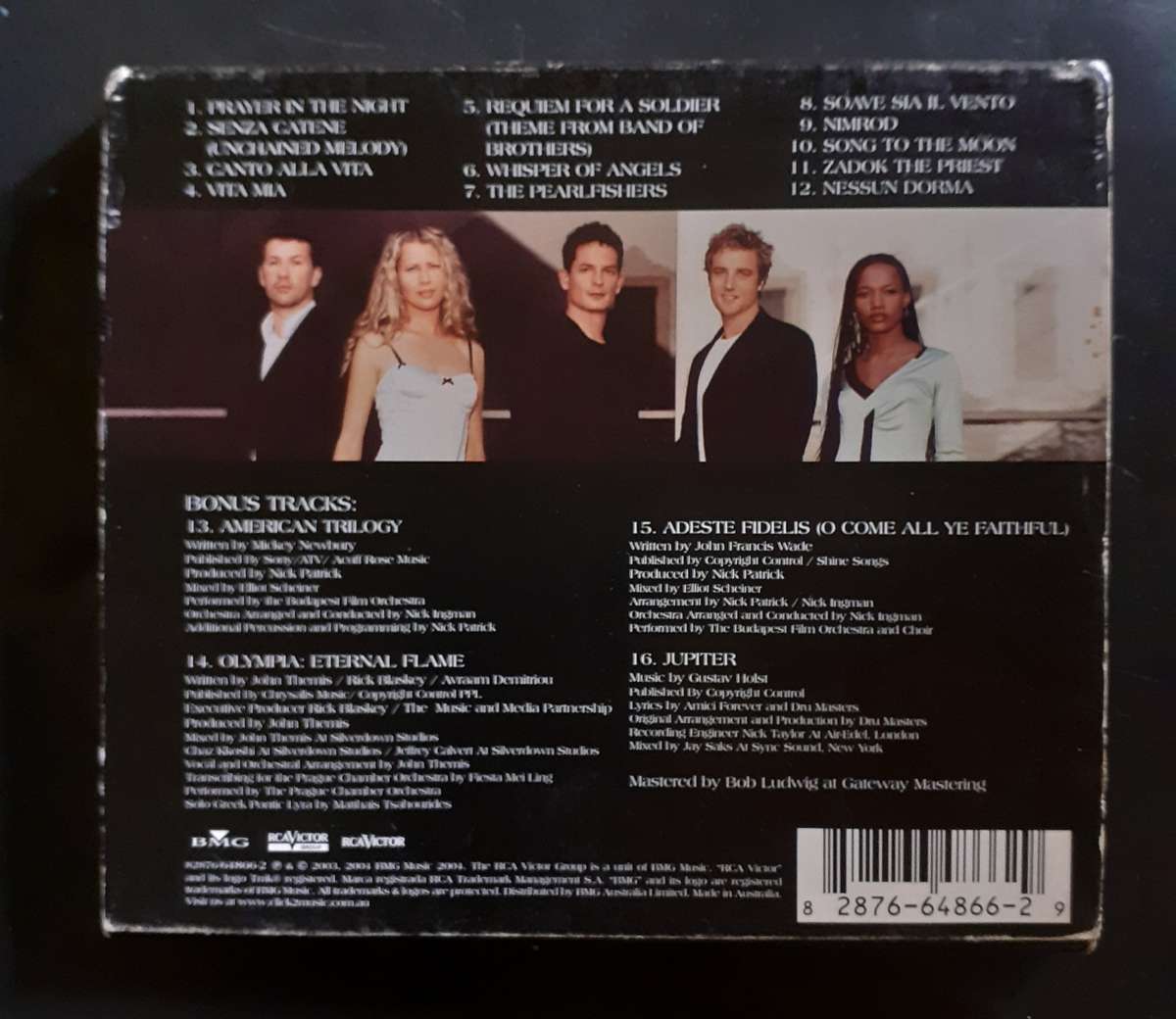 Amici Forever - The Opera Band - Australia Edition (CD)