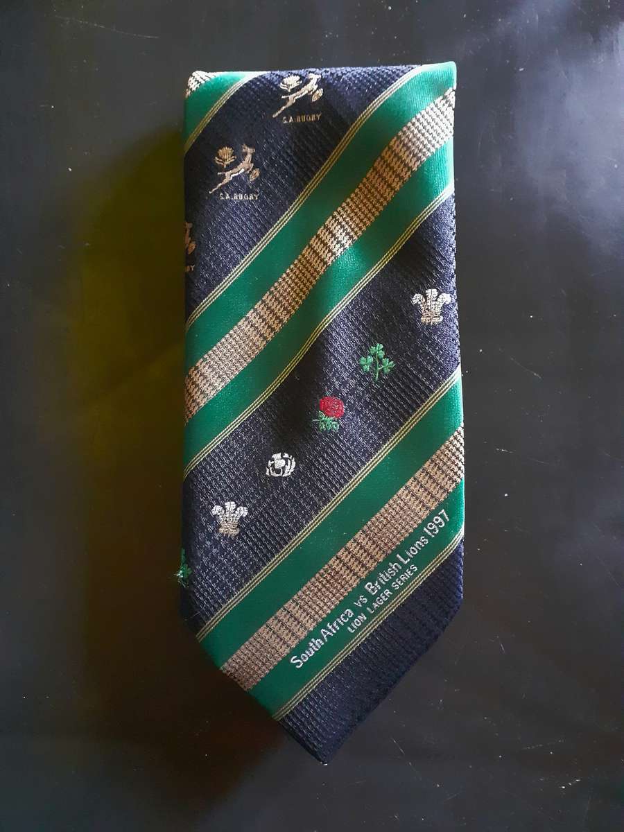 1997 South Africa vs British Lions Official Series Tie