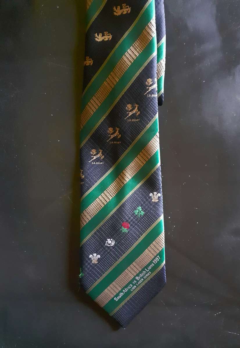 1997 South Africa vs British Lions Official Series Tie