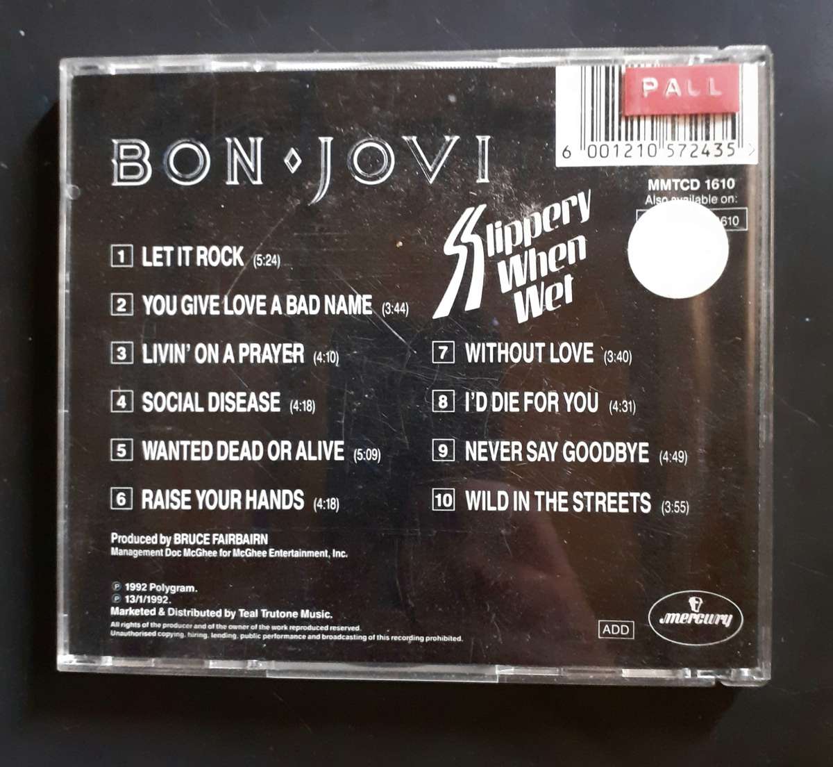 Bon Jovi - Slippery When Wet (CD)