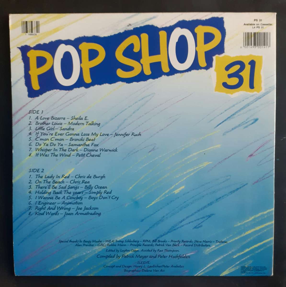 Pop Shop Vol.31 LP Vinyl Record
