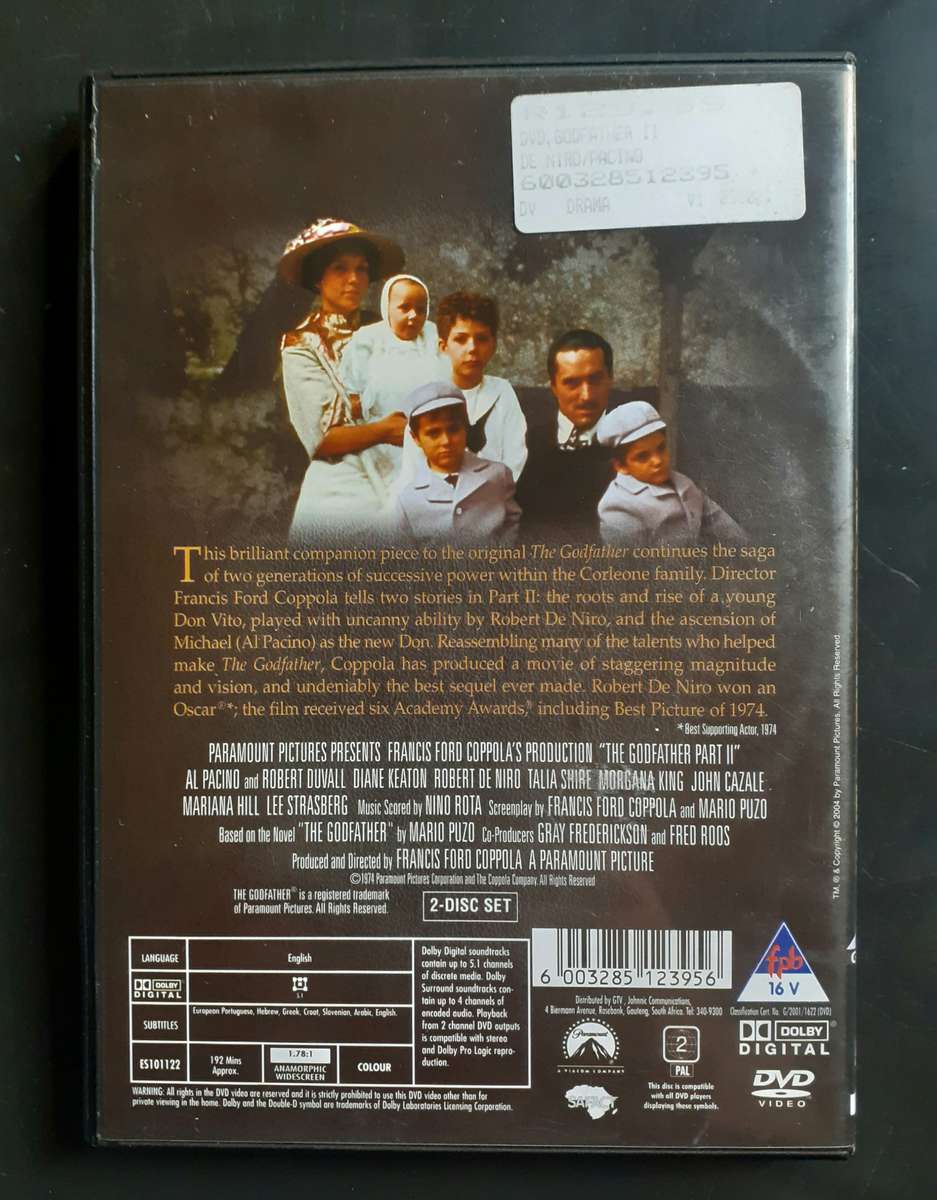 The Godfather Part II (2 DVD Set)