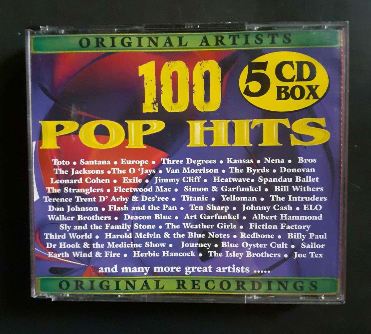100 Pop Hits (5 CD Set)