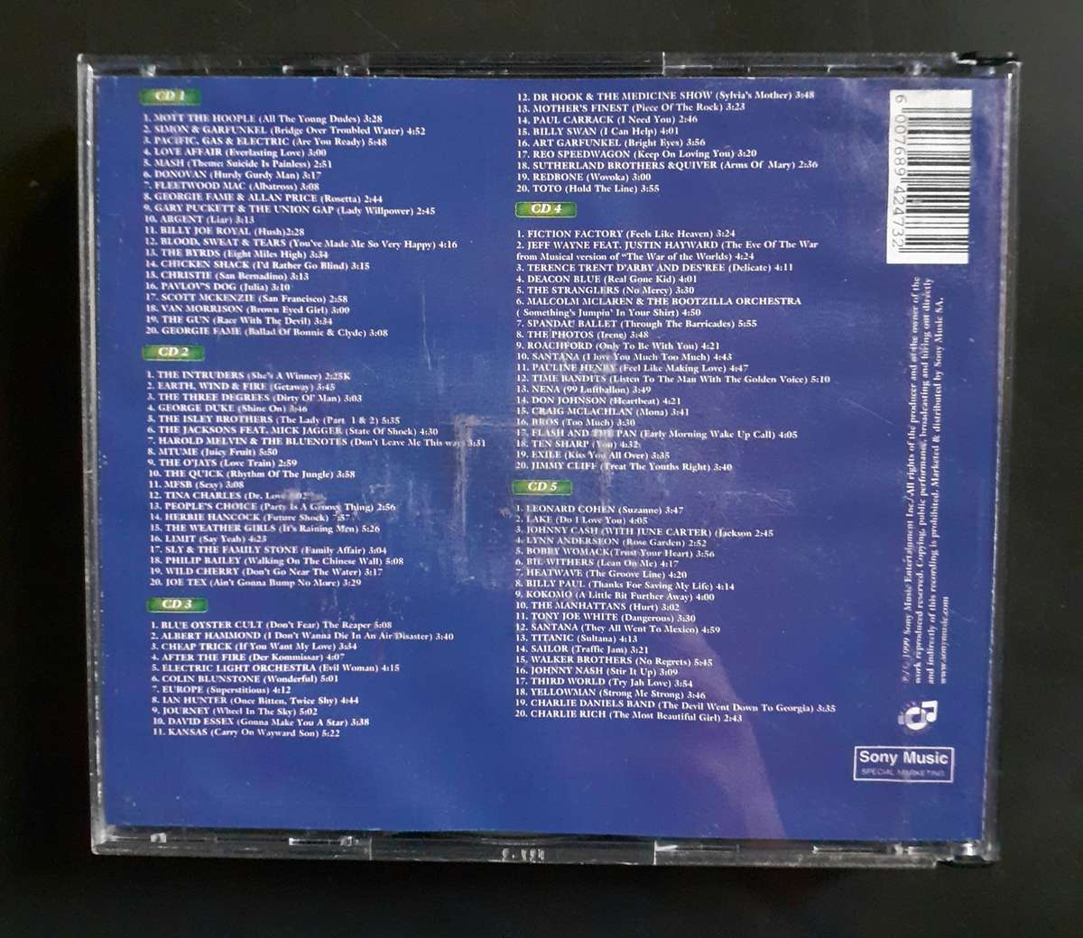 100 Pop Hits (5 CD Set)