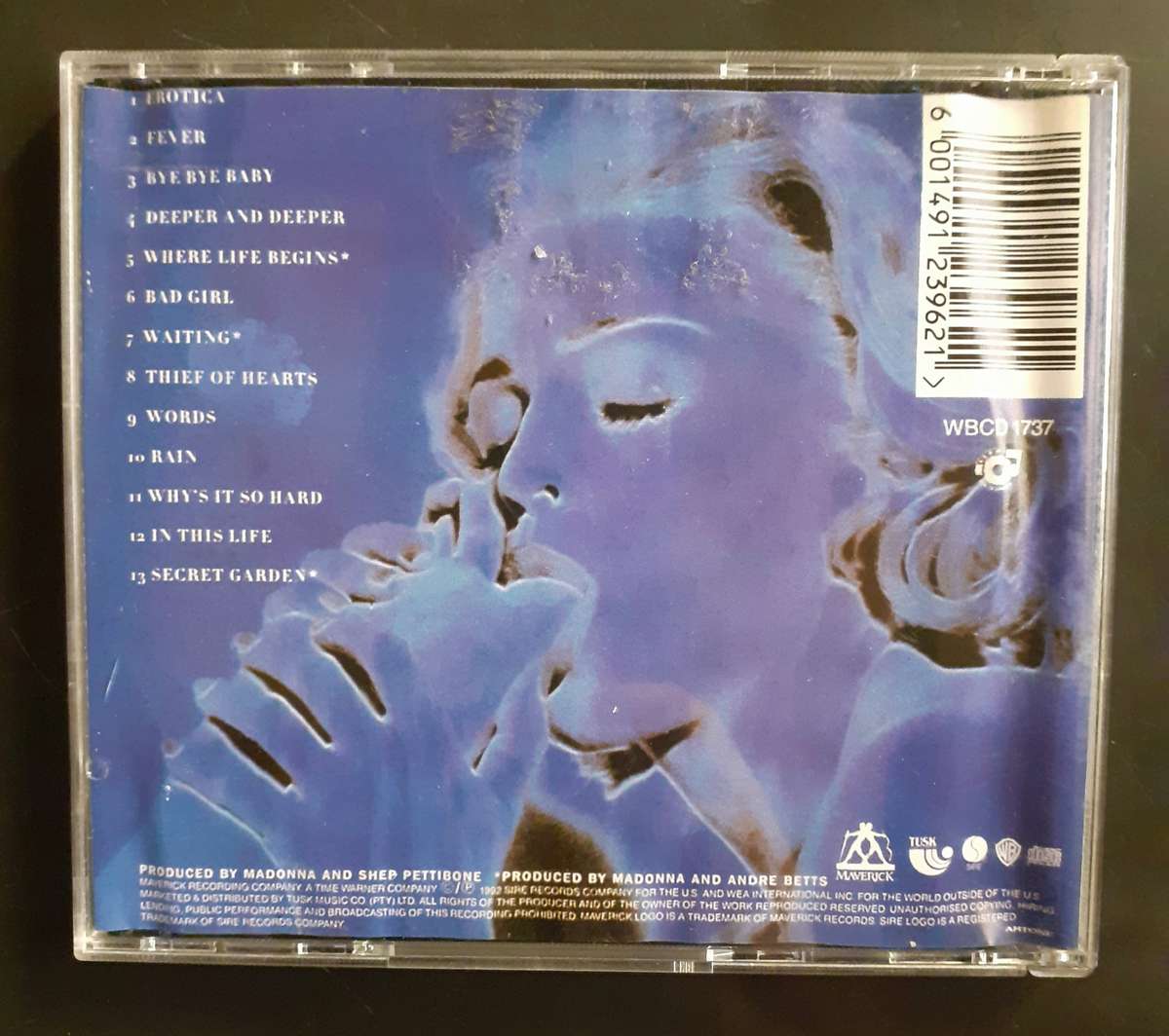 Madonna - Erotica (CD)