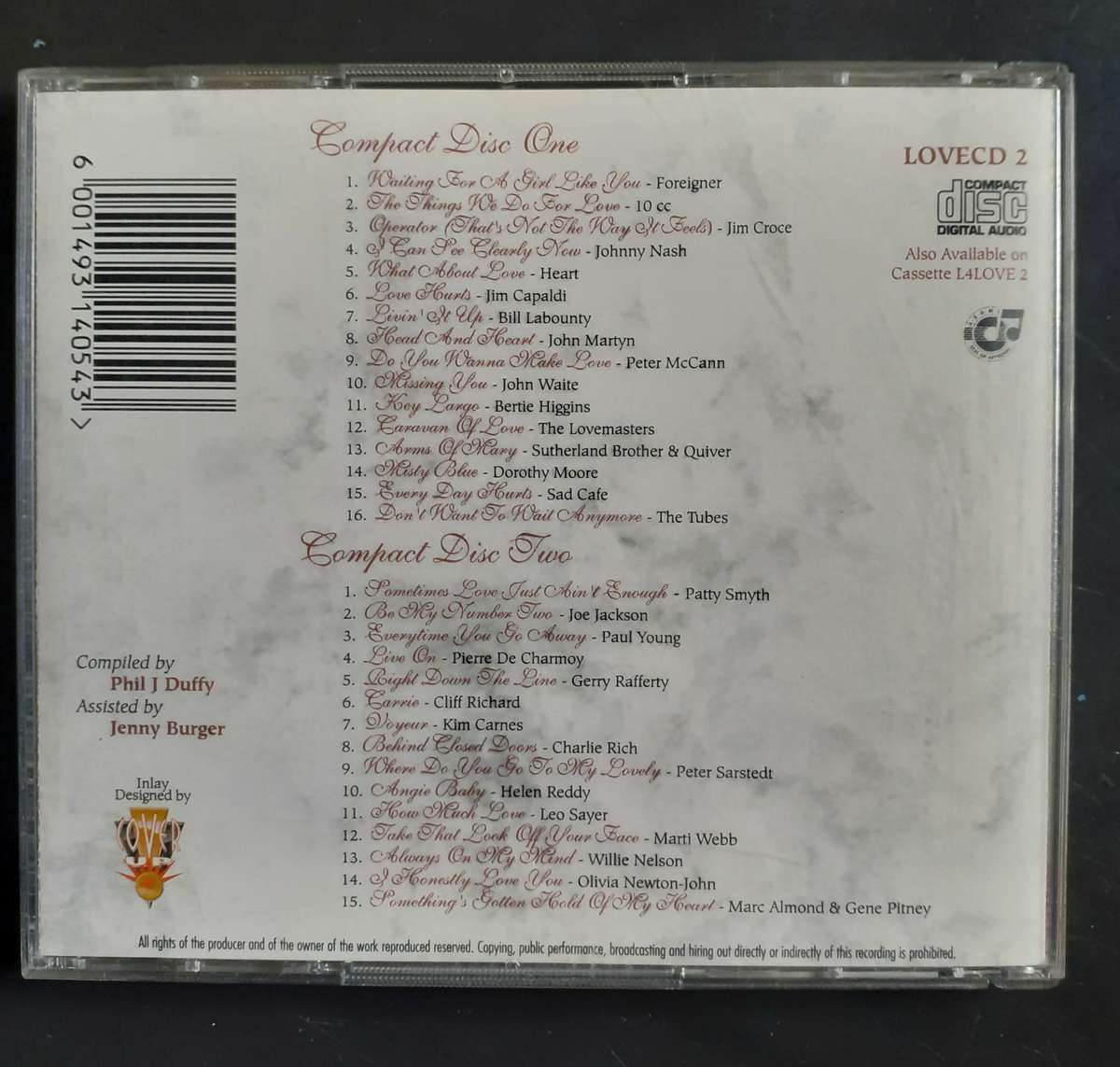 Lovers Only Volume 2 (2 CD Set)