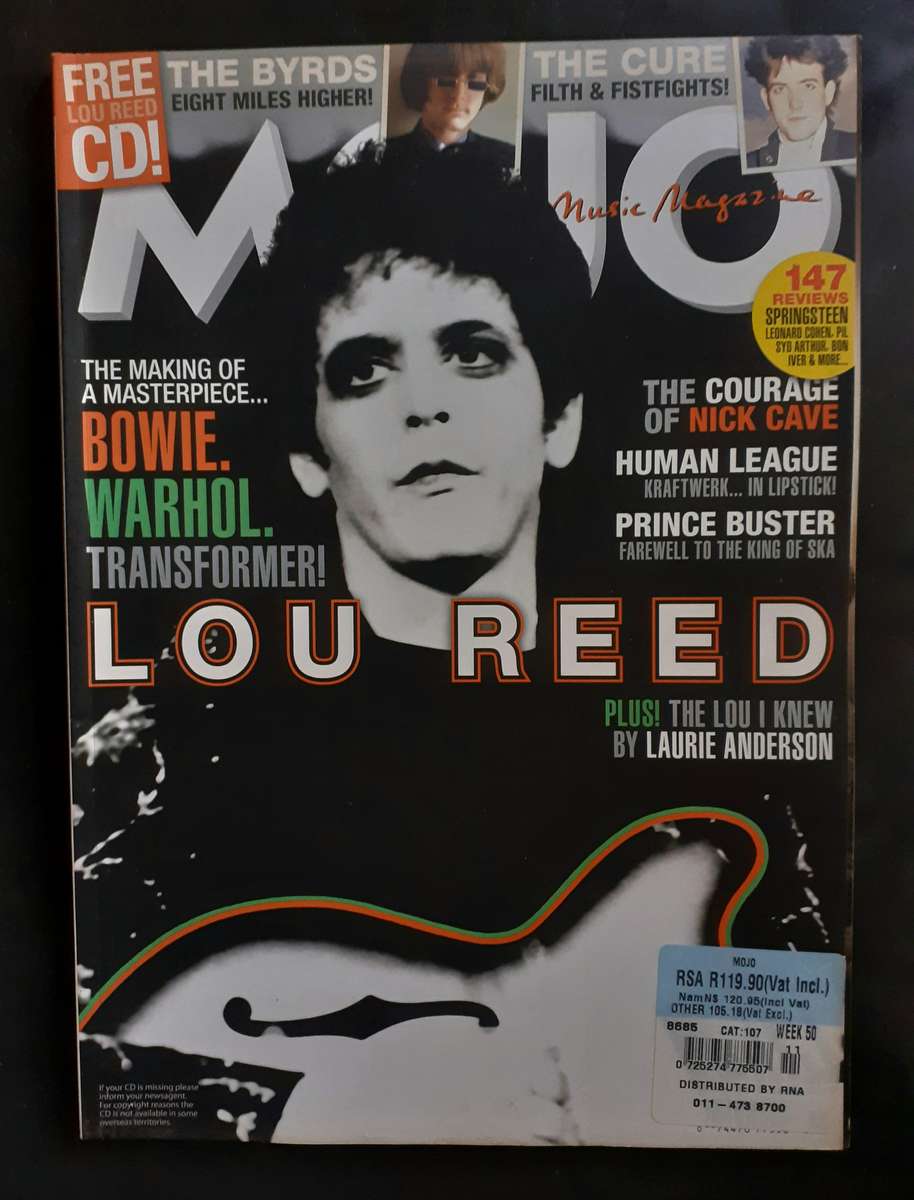 MOJO Music Magazine - Lou Reed  - November 2016 Issue