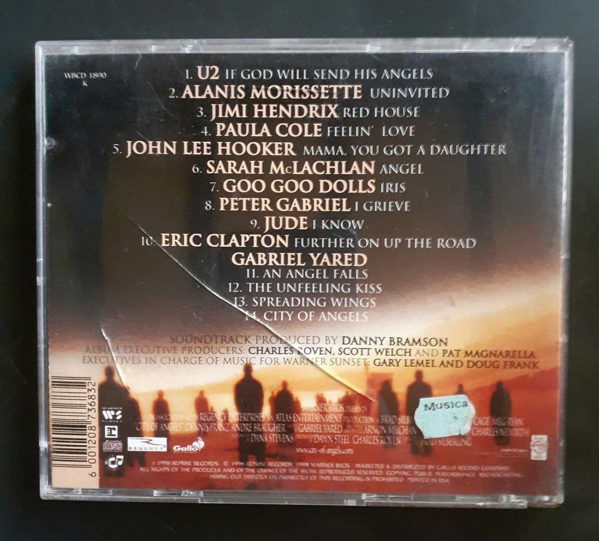 City of Angels (Music From The Motion Picture) (CD)