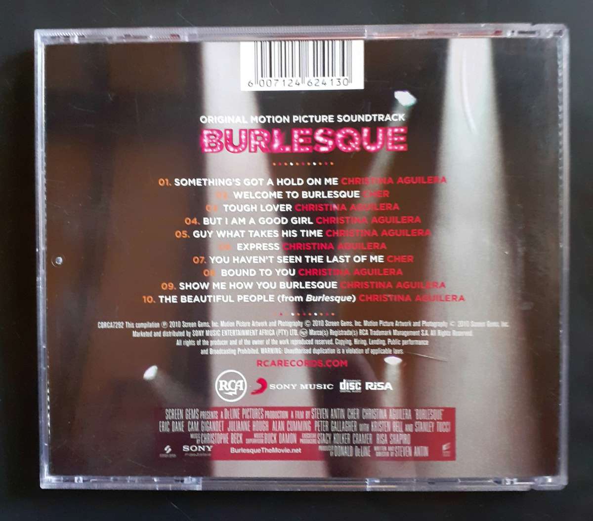Burlesque (Original Motion Picture Soundtrack) (CD)