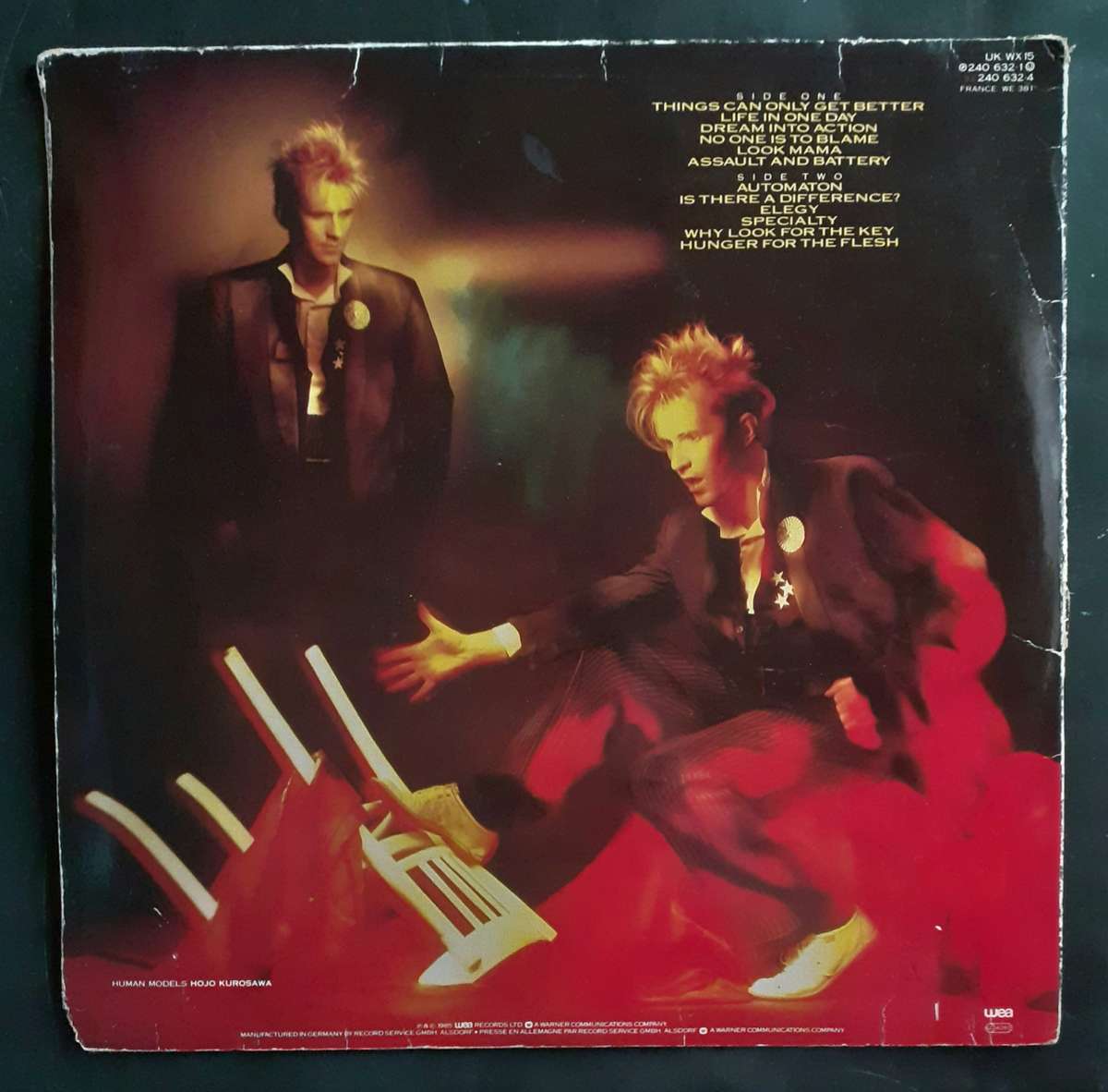 Howard Jones - Dream Into Action LP Vinyl Record - Europe Pressing