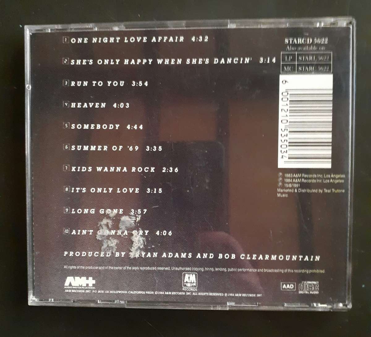 Bryan Adams - Reckless (CD)