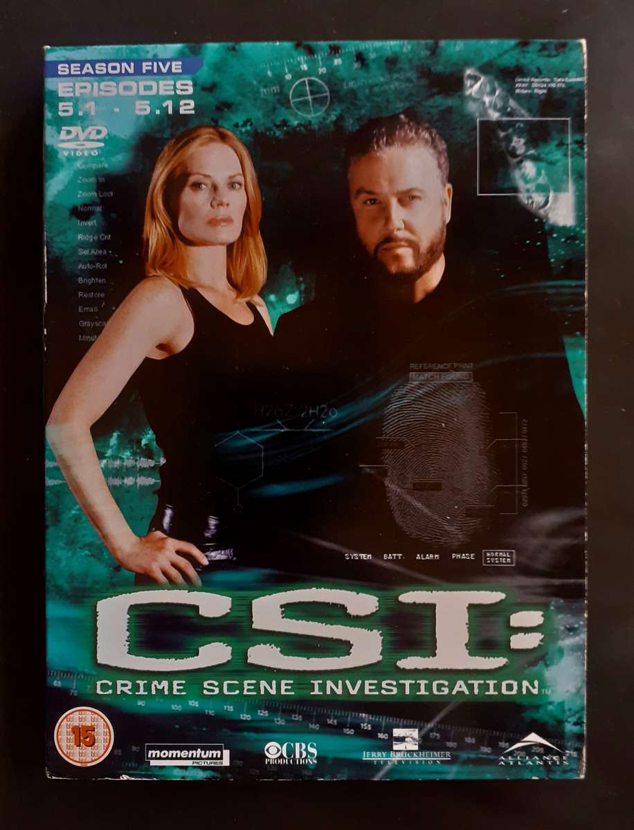 CSI: Crime Scene Investigation - Season Five Episode 1-12 (3 DVD Set)