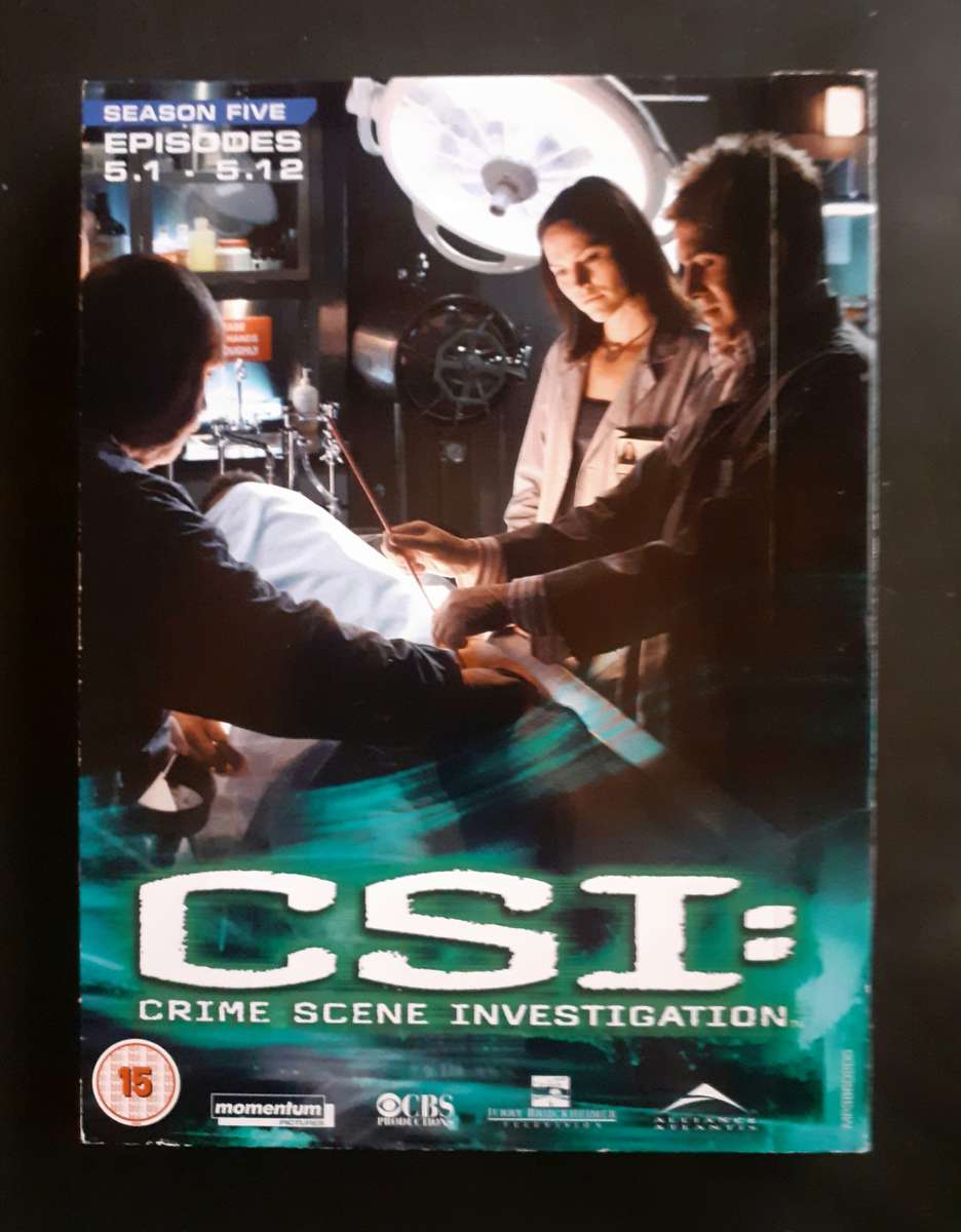 CSI: Crime Scene Investigation - Season Five Episode 1-12 (3 DVD Set)