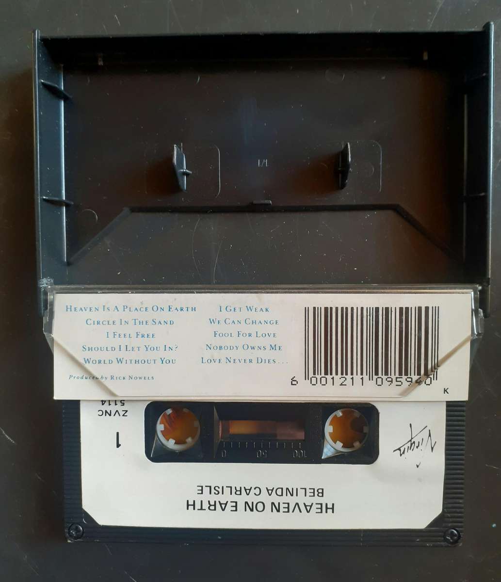 Belinda Carlisle - Heaven On Earth Cassette Tape