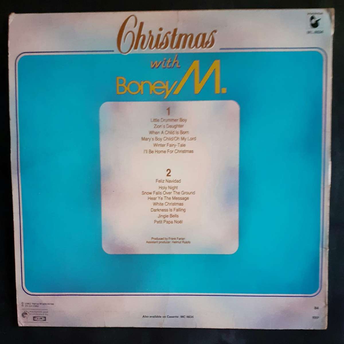 Boney M. - Christmas with Boney M. LP Vinyl Record