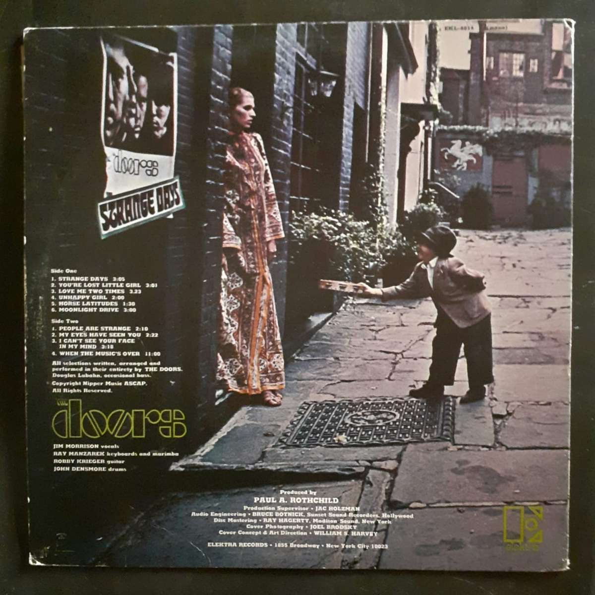 The Doors - Strange Days LP Vinyl Record - USA Pressing