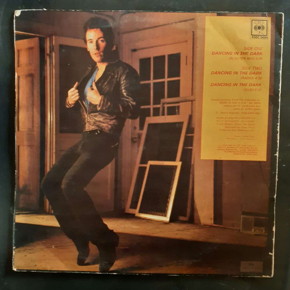 Bruce Springsteen - Dancing In The Dark 12" Single Vinyl Record