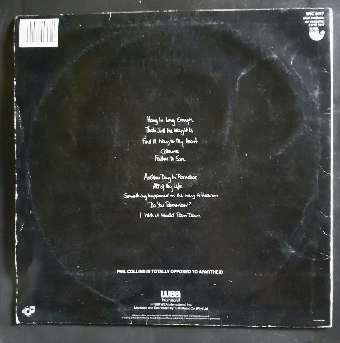 Phil Collins - ...But Seriously LP Vinyl Record