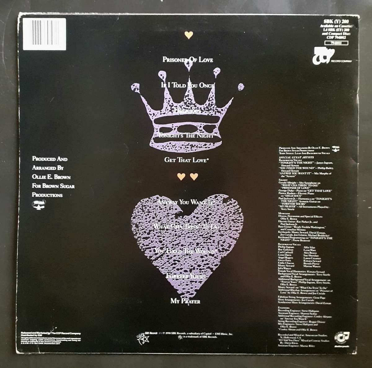 Terry Steele - King Of Hearts LP Vinyl Record