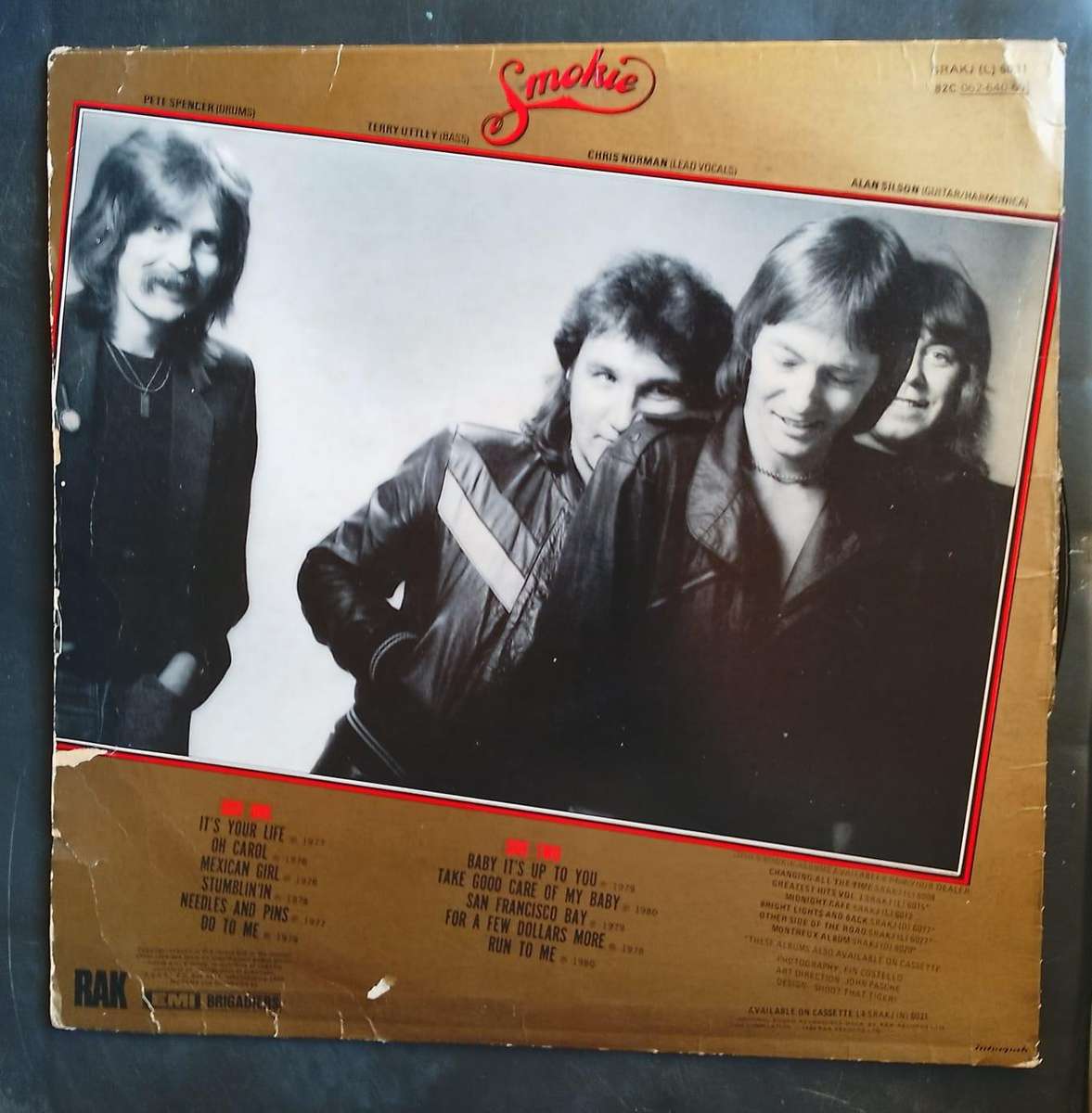 Smokie Greatest Hits Vol.2 LP Vinyl Record