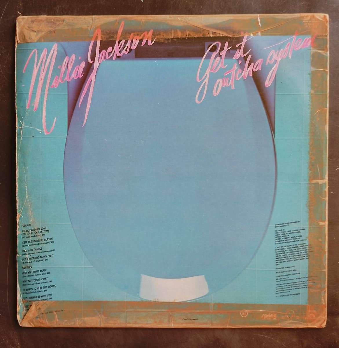 Millie Jackson - Get It Out'cha System LP Vinyl Record