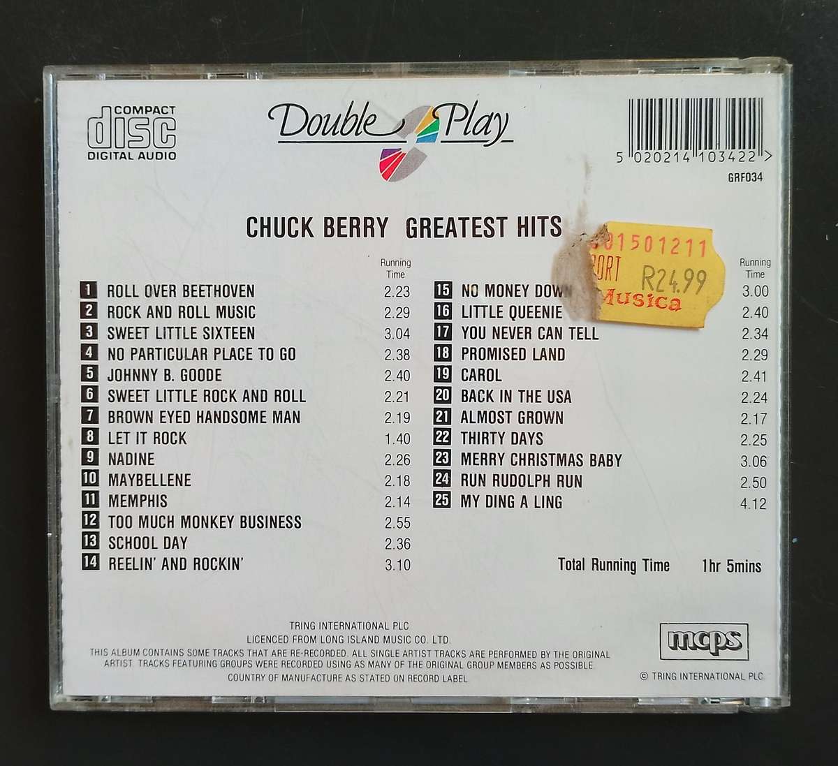Chuck Berry Greatest Hits (CD)