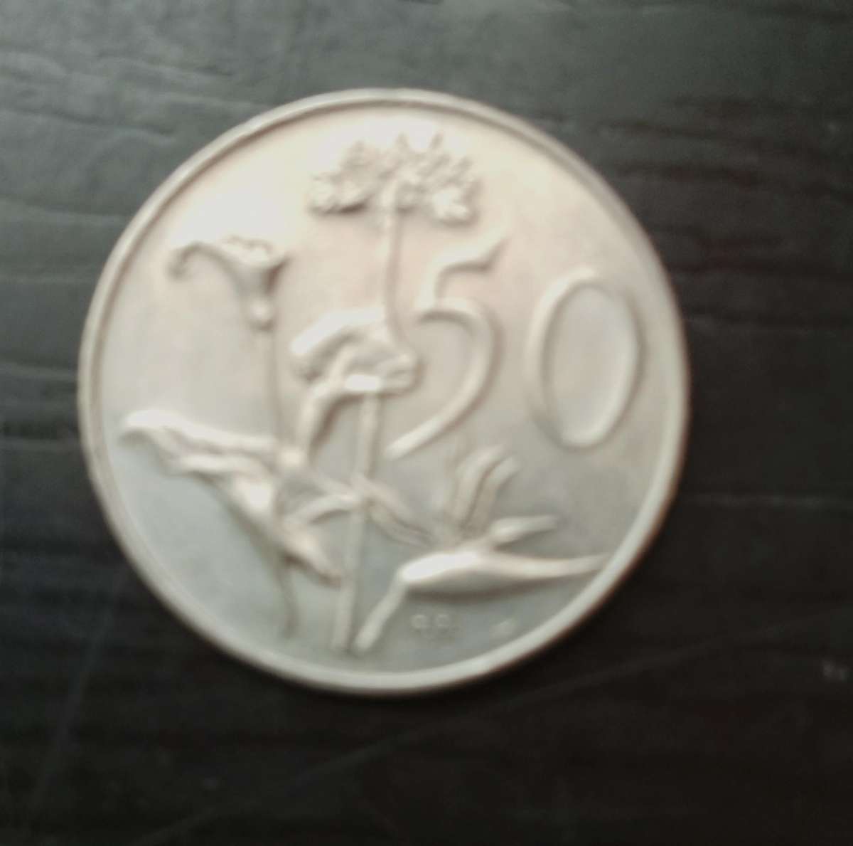 South Africa - 1981 50c Coin