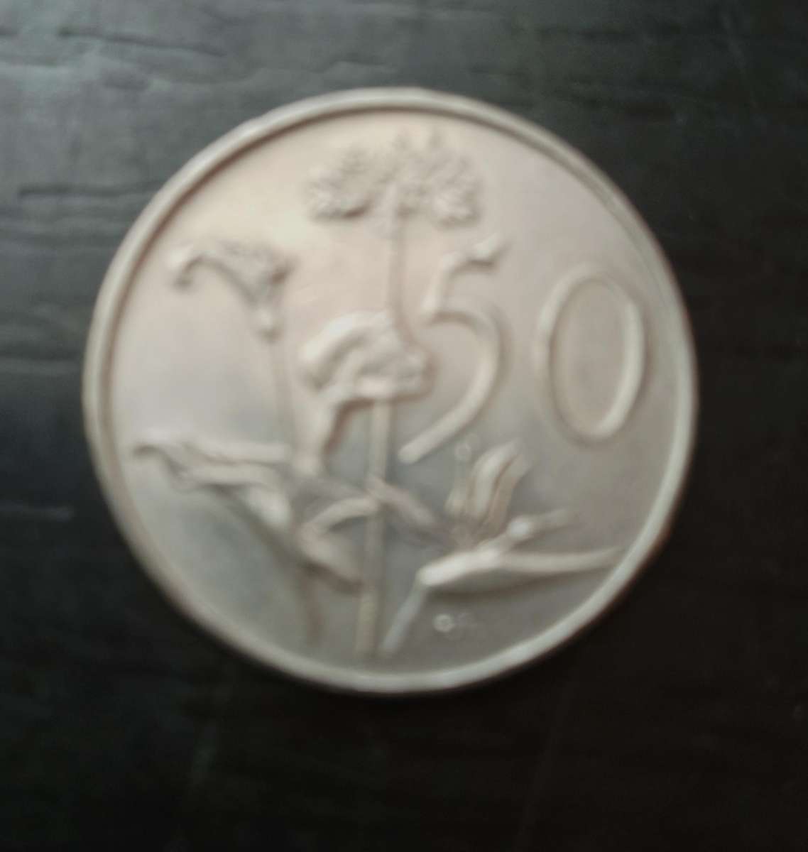 South Africa - 1988 50c Coin