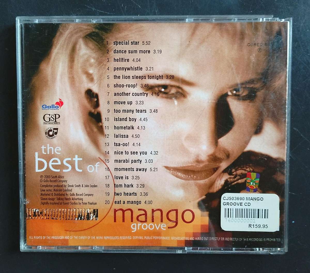 Mango Groove - The Best of Mango Groove (CD)