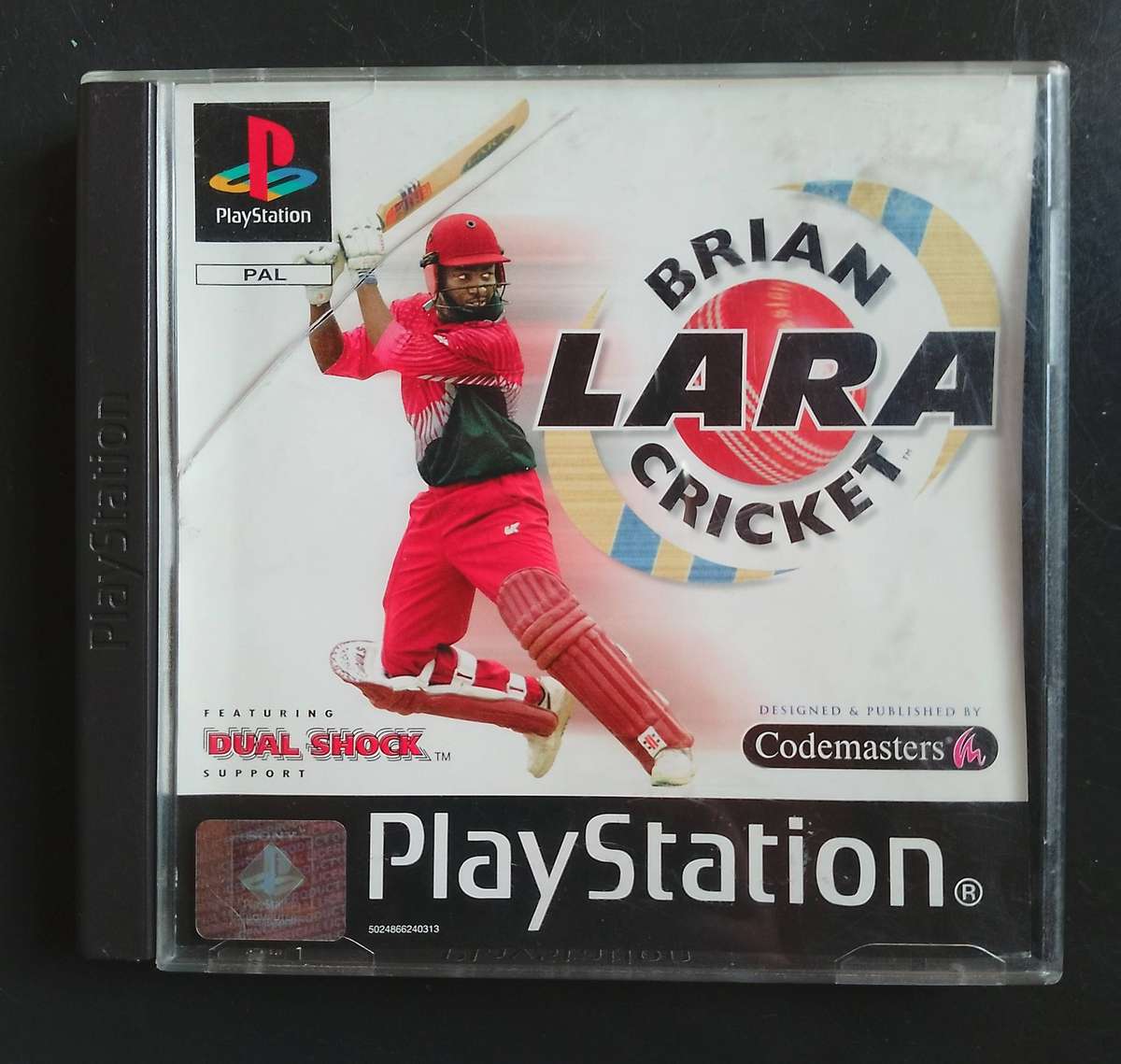 Brian Lara Cricket - PS1/Play Station 1 Game - PAL