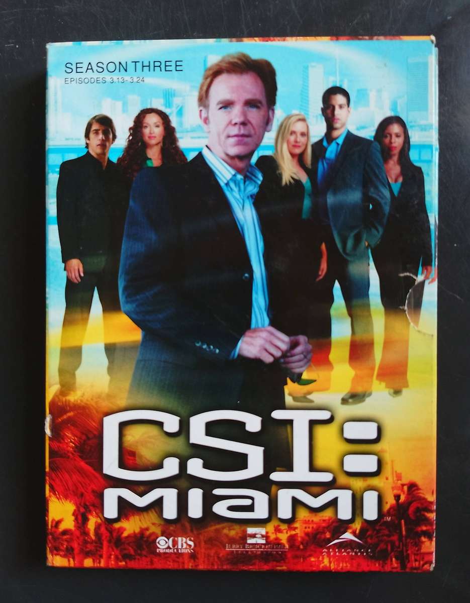 CSI : Miami - Season 3 Episodes 3.13 - 3.24  (3 DVD Set)
