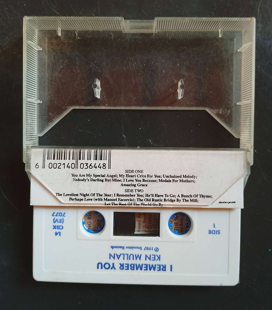 Ken Mullan - I Remember You Cassette Tape