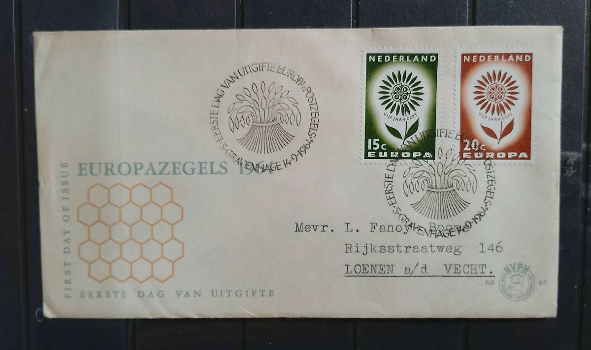 Netherlands - 1964 Europazegels FDC