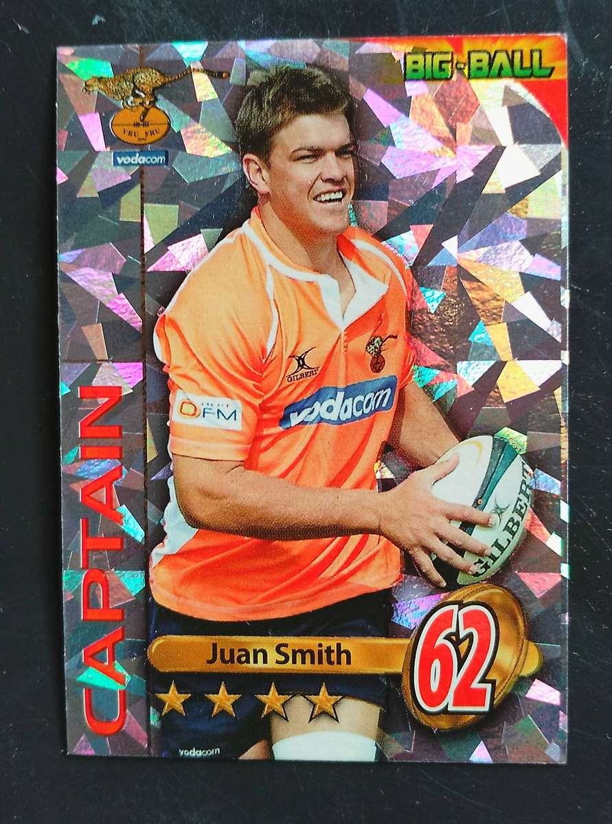 JUAN SMITH - 2010 BIG BALL RUGBY COLLECTION CAPTAIN CARD
