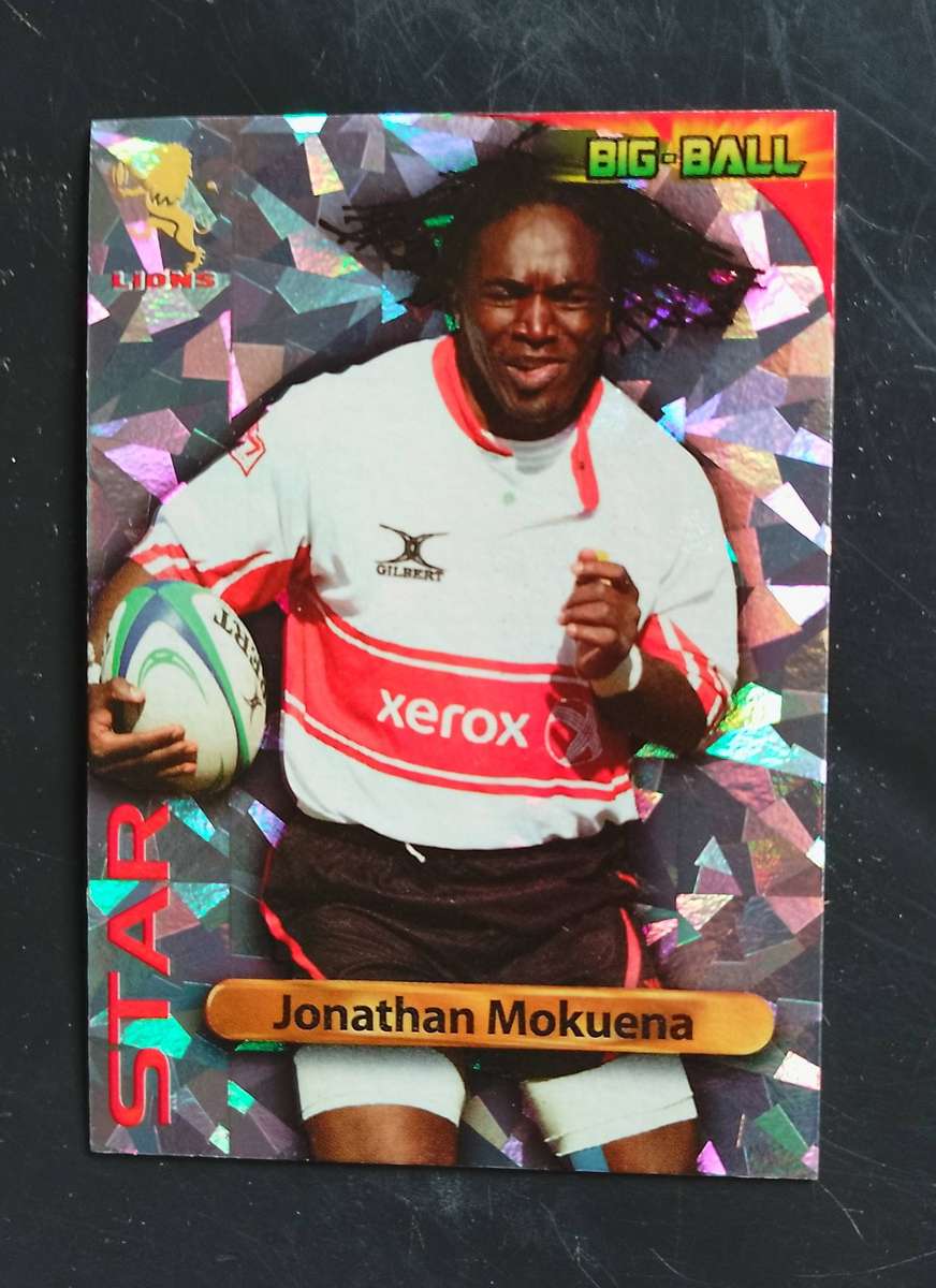 JONATHAN MOKUENA - 2010 BIG BALL RUGBY COLLECTION STAR PLAYER CARD