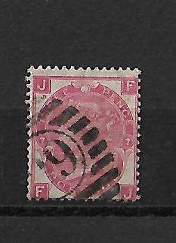 Great Britain 1865 Queen Victoria 3d Stamp FU