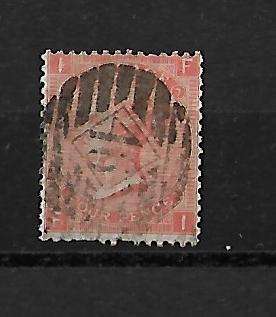 Great Britain 1862 Queen Victoria 4d Stamp FU