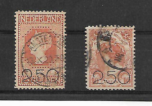 Netherlands 1920 Overprints