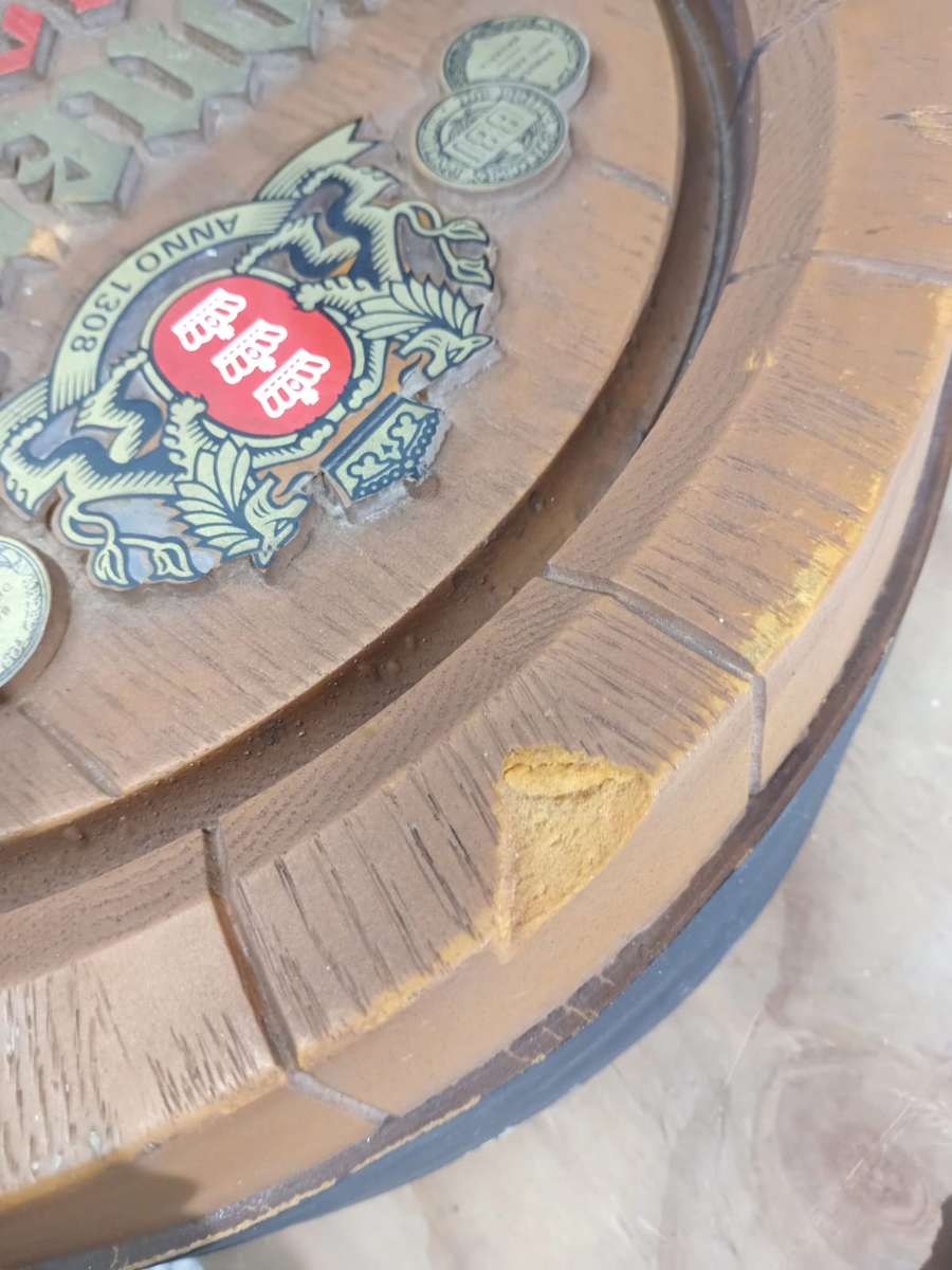 BAR WALL DECORATION KRONENBRAU 1908