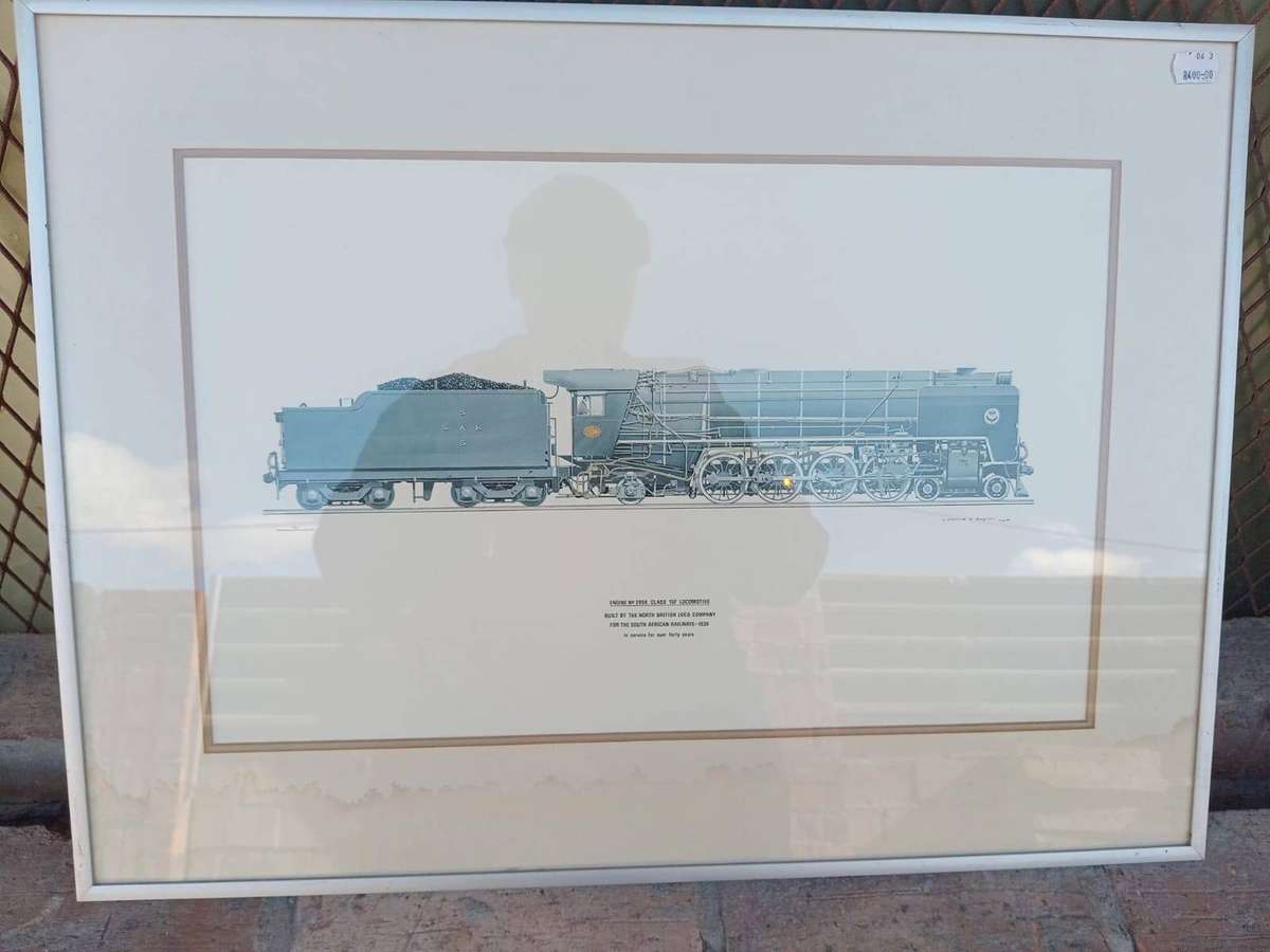 SAR TRAIN PICTURE LOCOMOTIVE ENGINE NO2959
