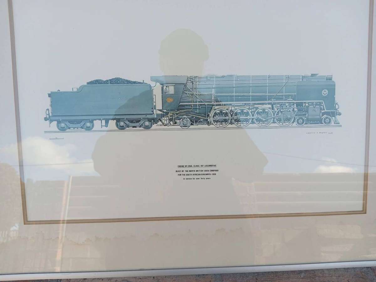 SAR TRAIN PICTURE LOCOMOTIVE ENGINE NO2959