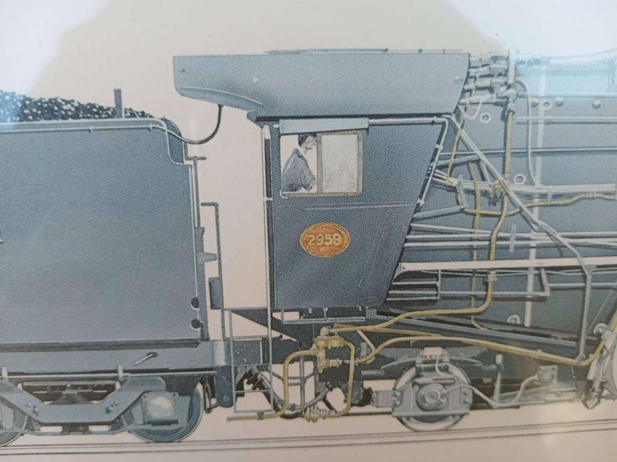 SAR TRAIN PICTURE LOCOMOTIVE ENGINE NO2959