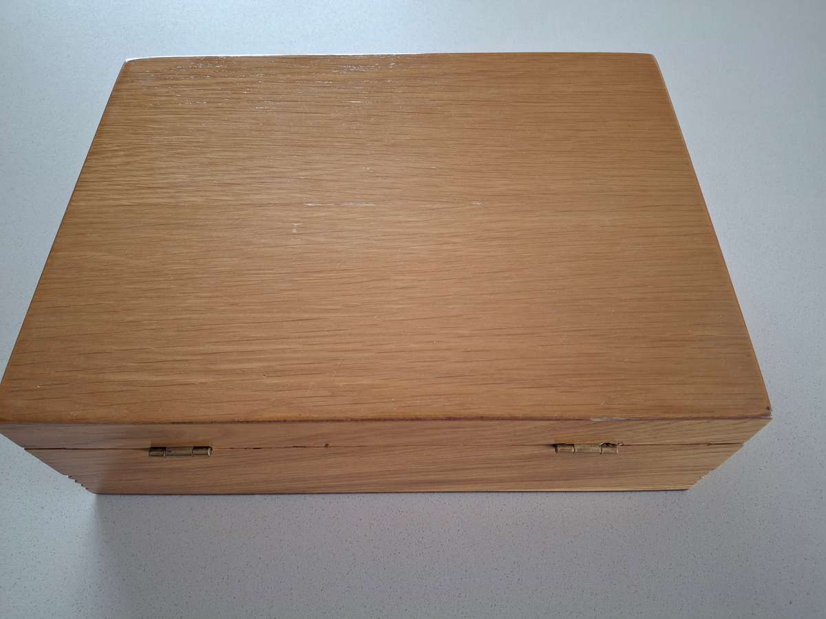 Lead crystal whiskey glasses cased 6