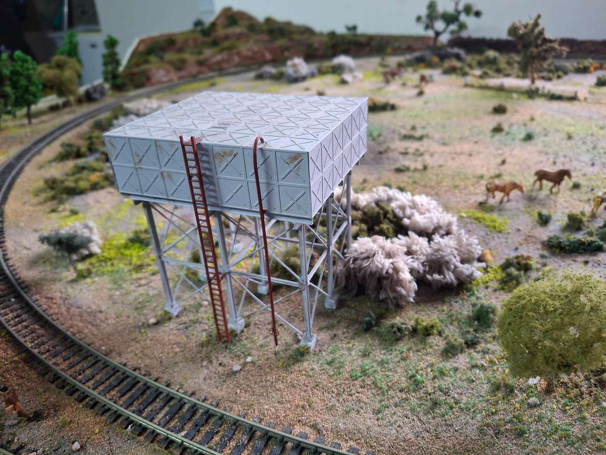 SAR  SOUTH AFRICAN RAILWAYS  water tank Brass