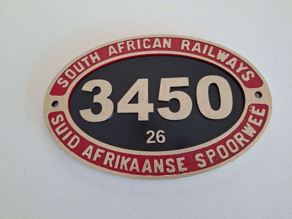 SAR SOUTH AFRICAN  RED DEVIL NO PLATE NO26 .(MDF WOOD)