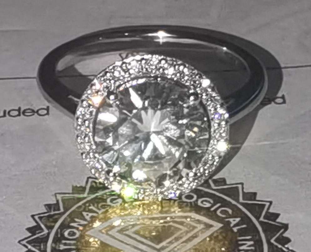 3.36ct Certified Diamond Ring