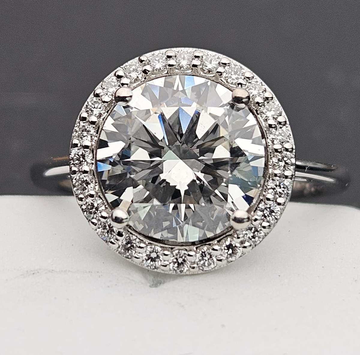 3.36ct Certified Diamond Ring