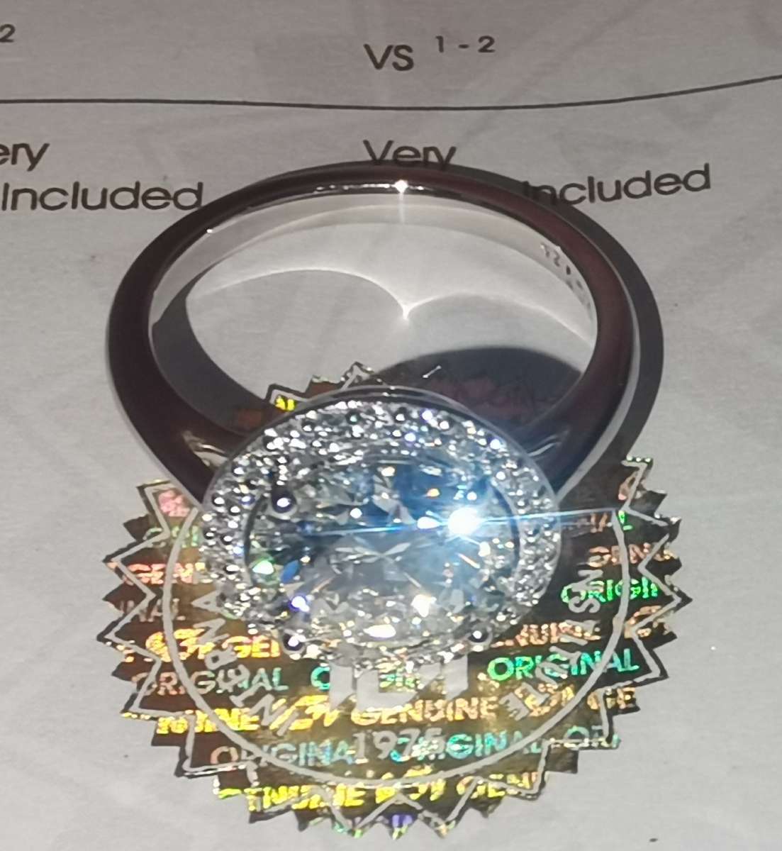 3CT DIAMOND RING  (IGI Certified Diamond)