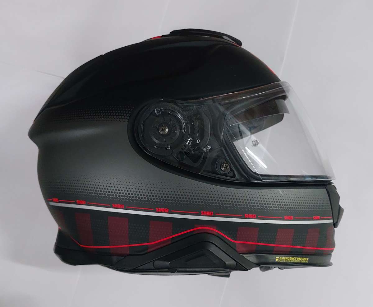 Shoei GT-Air 2 Full Face Large Helmet with Sena SLR2 Audio system Included (Fitted)