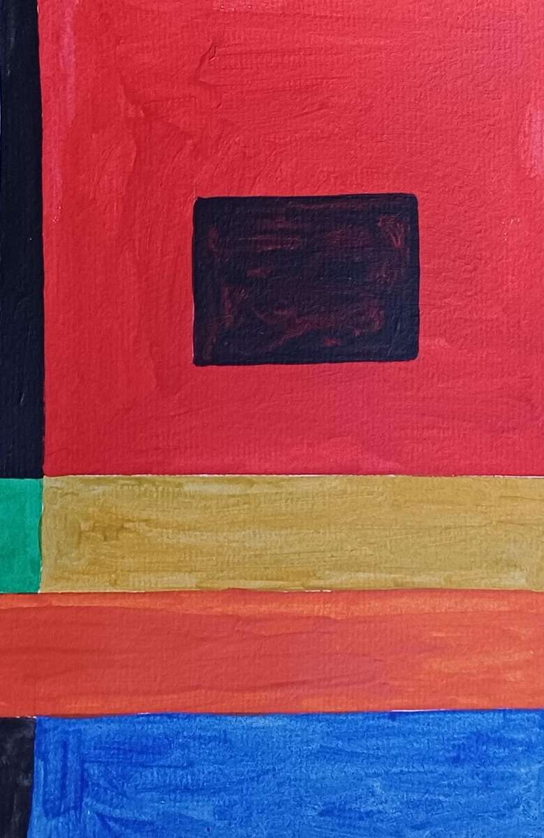 Art set 1 - Acrylics on paper - Abstract Art